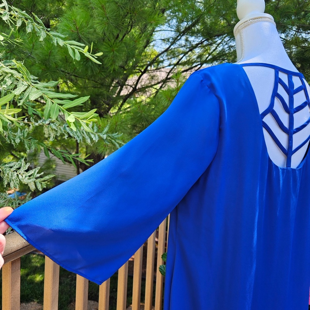 Apt. 9 Royal Blue A-Line Dress